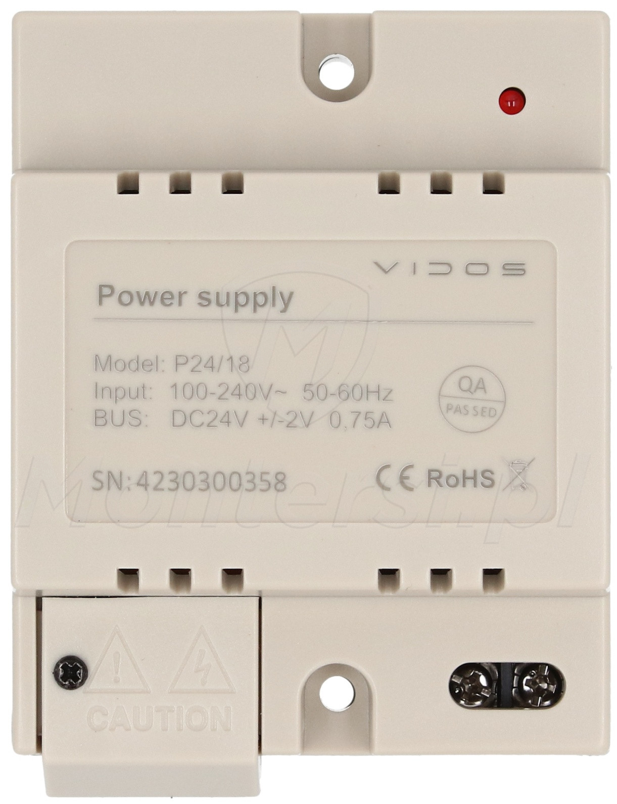 P24/18 Zasilacz do Vidos Duo P24/18 Zasilacz do Vidos Duo