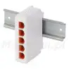 EXT-POEG4DIN - Extender PoE 1x IN / 4x OUT, DIN