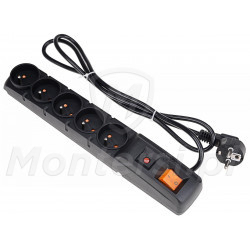 ACAR F5 - Listwa zasilająca 230V, 2300W, 1.5m ACAR F5 - Listwa zasilająca 230V, 2300W, 1.5m