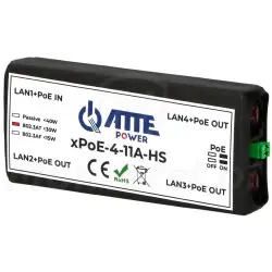 xPoE-4-11A-HS - 4-portowy...