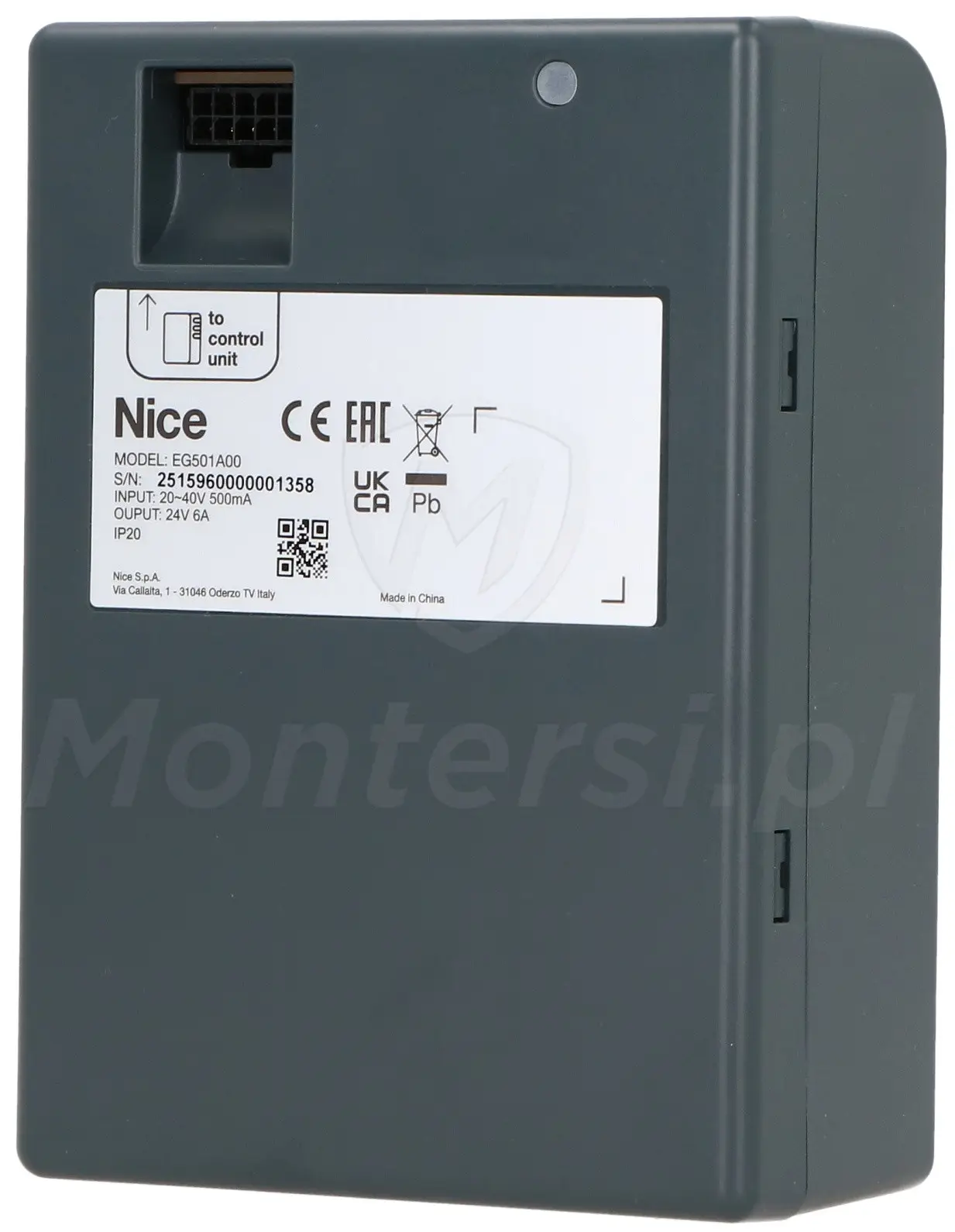 PSS124 - Moduł zasilania awaryjnego 24V/1.2Ah