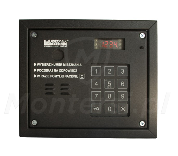 CP-2503MR - Cyfrowy panel bramowy z czytnikiem zbliżeniowym
