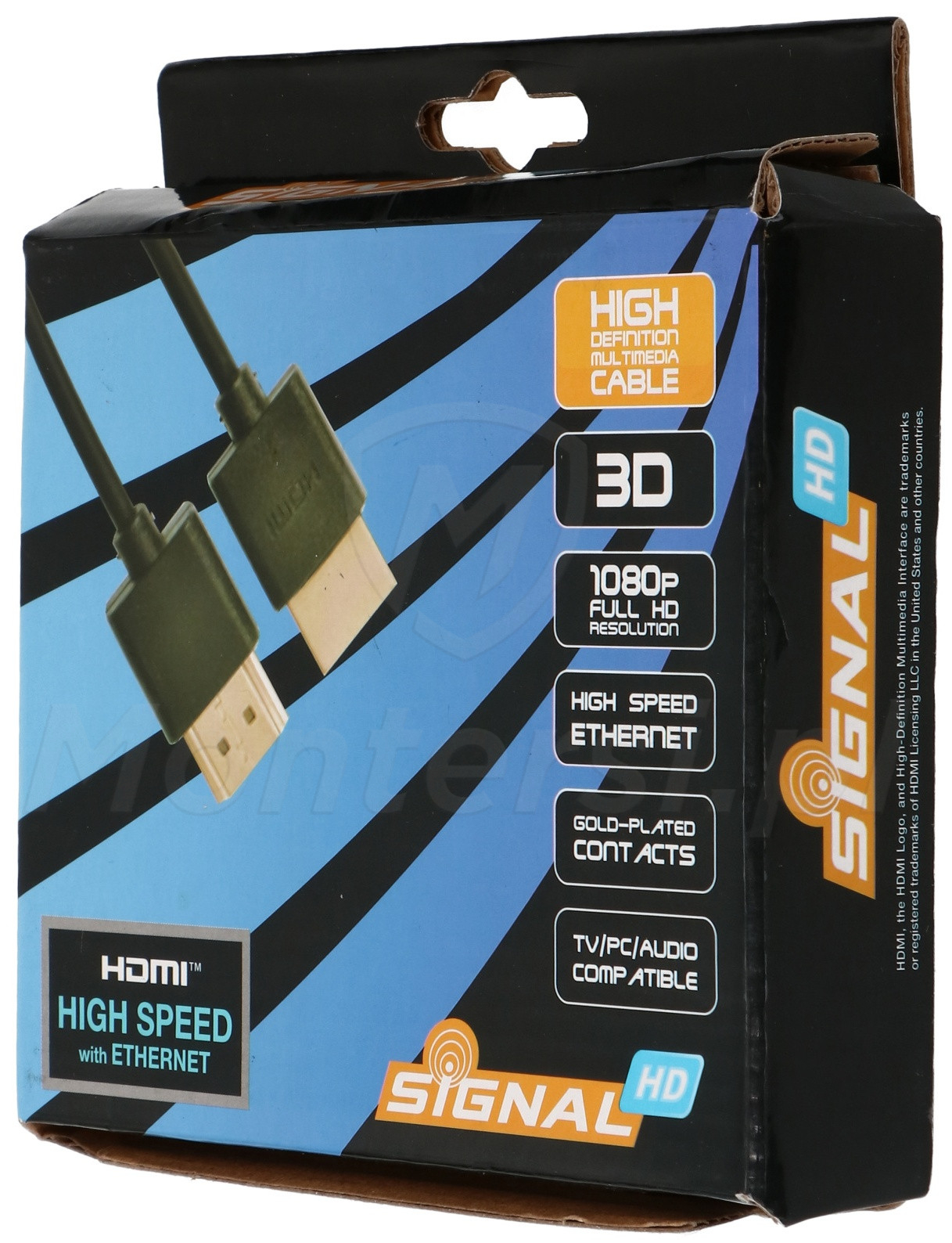 Patchcord HDMI slim v1.4, długość 3 m