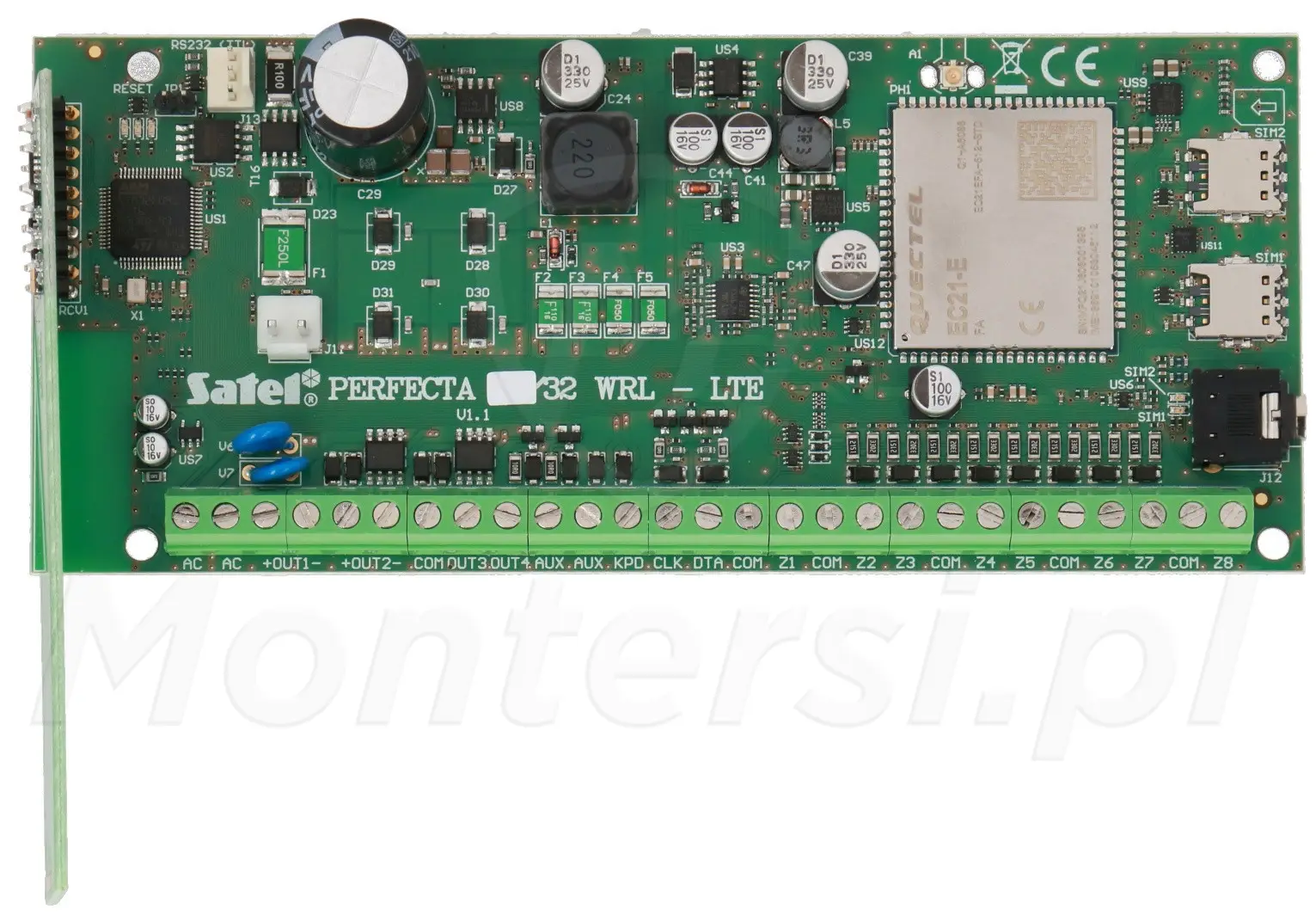 PERFECTA 32-WRL LTE - Centrala alarmowa