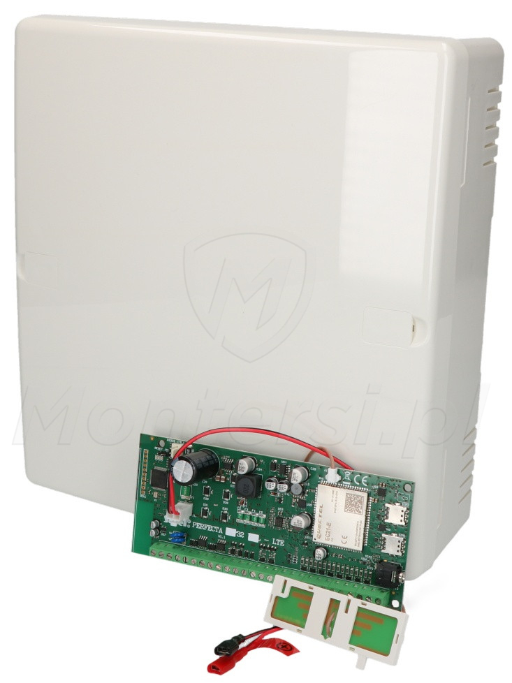 PERFECTA 32 LTE SET-A - Centrala alarmowa z anteną i obudową PERFECTA 32 LTE SET-A - Centrala alarmowa z anteną i obudową