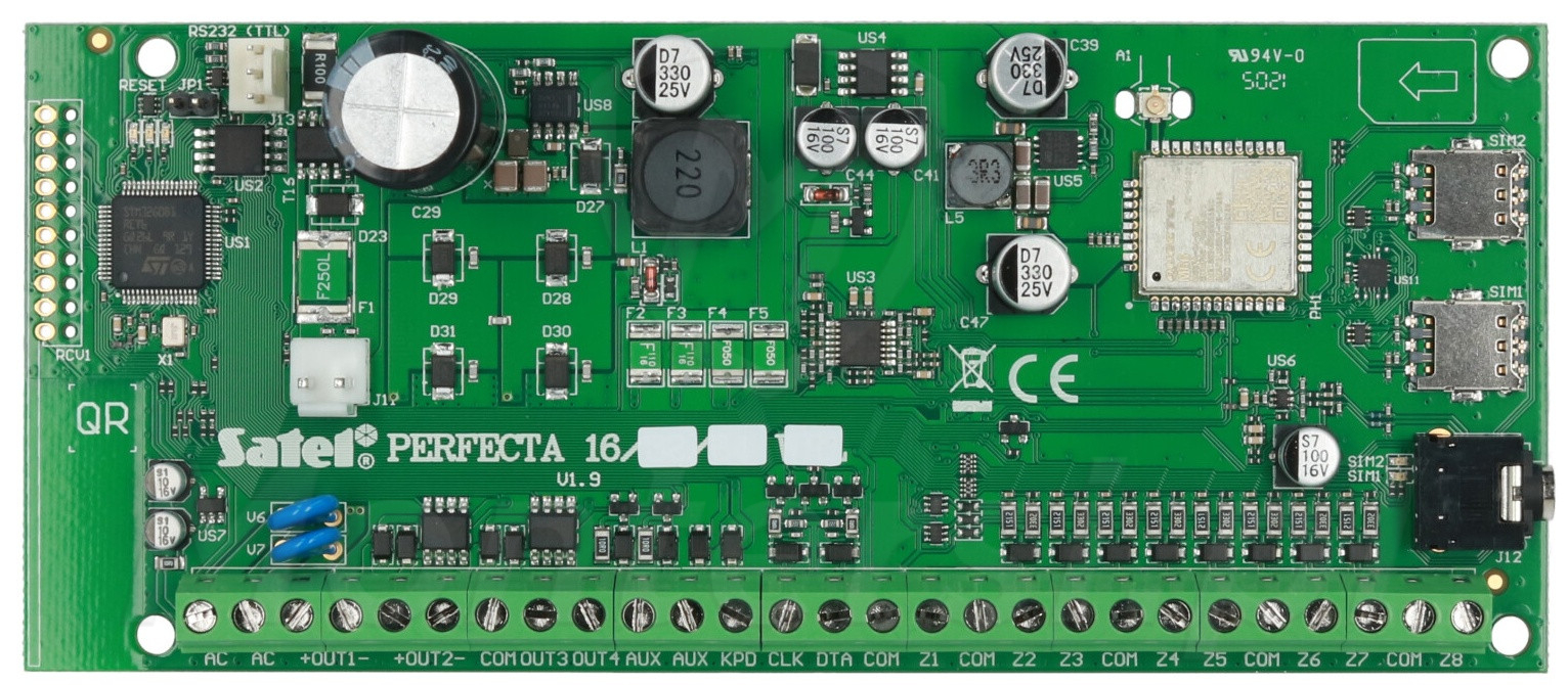 PERFECTA 16 - Centrala alarmowa PERFECTA 16 - Centrala alarmowa