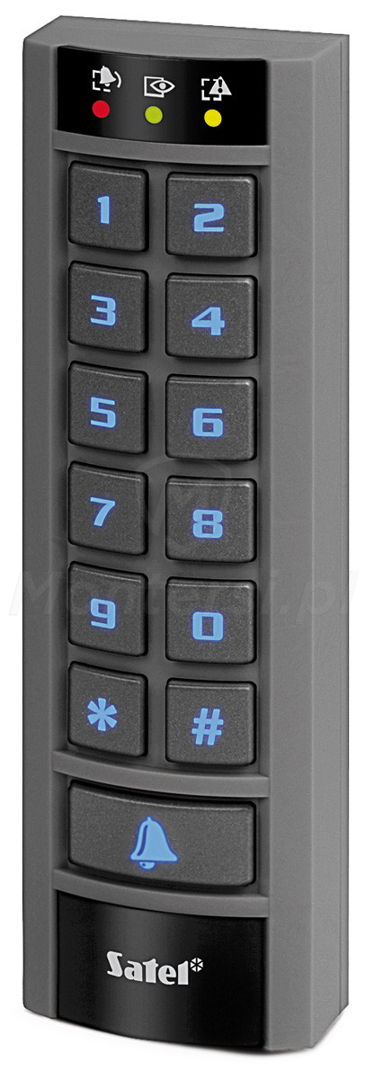 INT-SCR-BL - Klawiatura strefowa z czytnikiem kart INT-SCR-BL - Klawiatura strefowa z czytnikiem kart