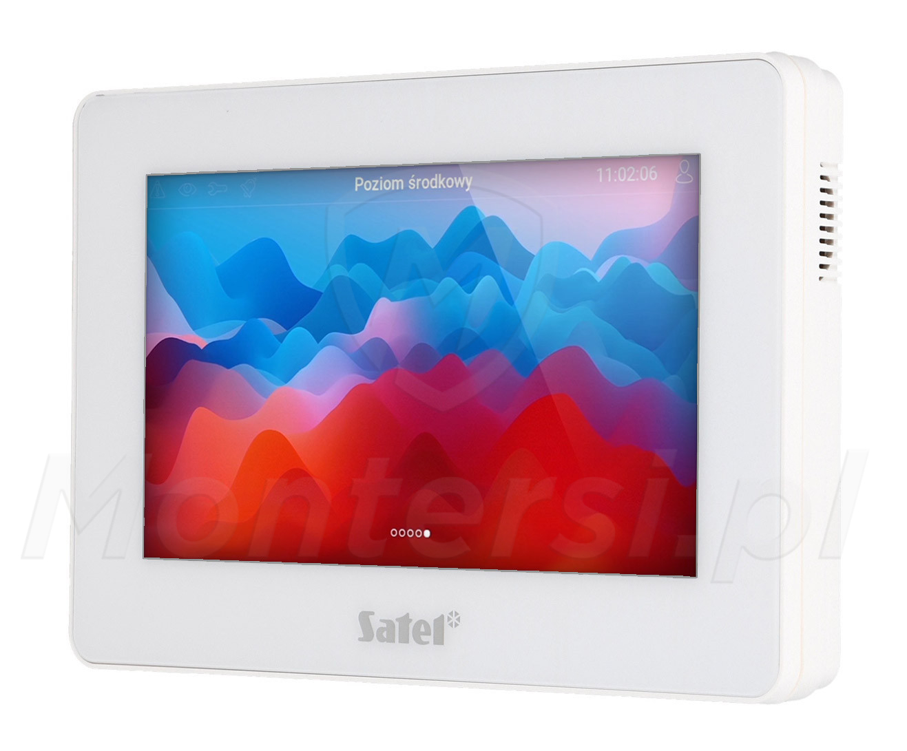 INT-TSH2R-W - Manipulator z ekranem dotykowym 7", Mifare