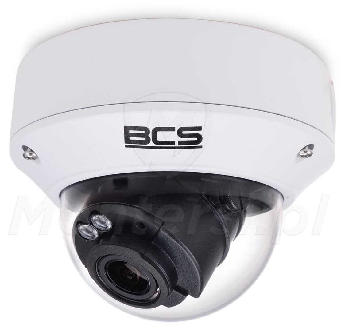 BCS-P-DIP52VSR4-Ai1 - Kopułkowa kamera IP 2Mpx, WDR, PoE, SD, motozoom