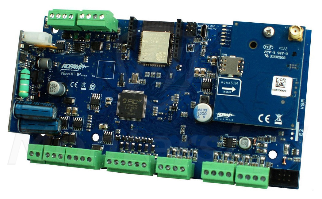 Neo-IP-PS - Centrala alarmowa z modułem Wi-Fi, zasilacz Neo-IP-PS - Centrala alarmowa z modułem Wi-Fi, zasilacz