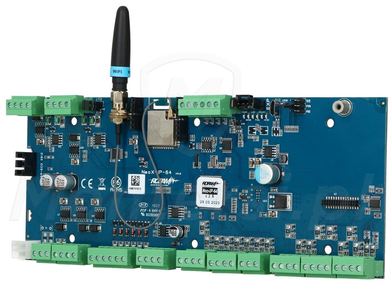 Neo-IP-64 - Centrala alarmowa z modułem Wi-Fi