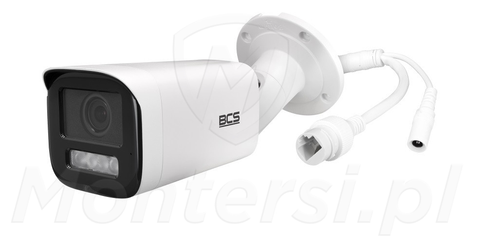 BCS-V-TIP44VSR5L5(2) - Tubowa kamera IP 4 Mpx, MOTOZOOM, IR+LED