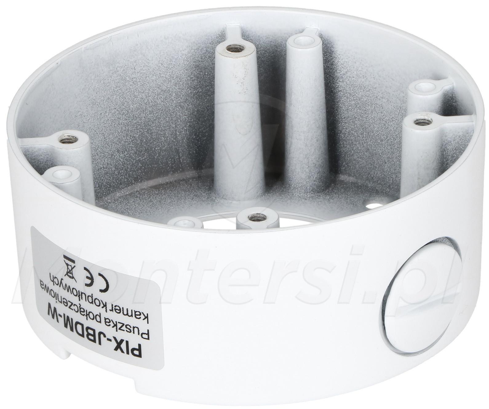 PIX-JBDM-W - Puszka montażowa do kamer kopułkowych PIX-JBDM-W - Puszka montażowa do kamer kopułkowych