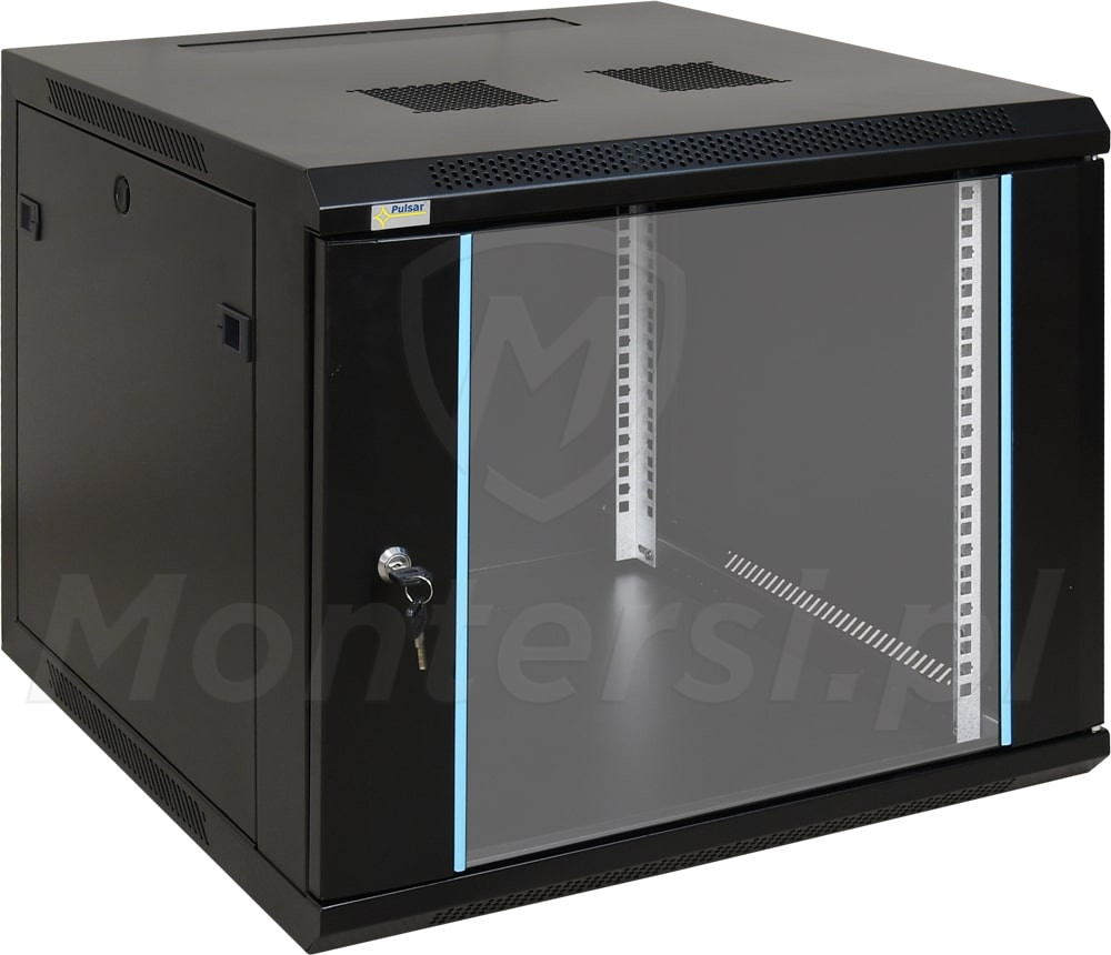 RW966 - Wisząca szafa RACK 9U, złożona, 600x600 RW966 - Wisząca szafa RACK 9U, złożona, 600x600