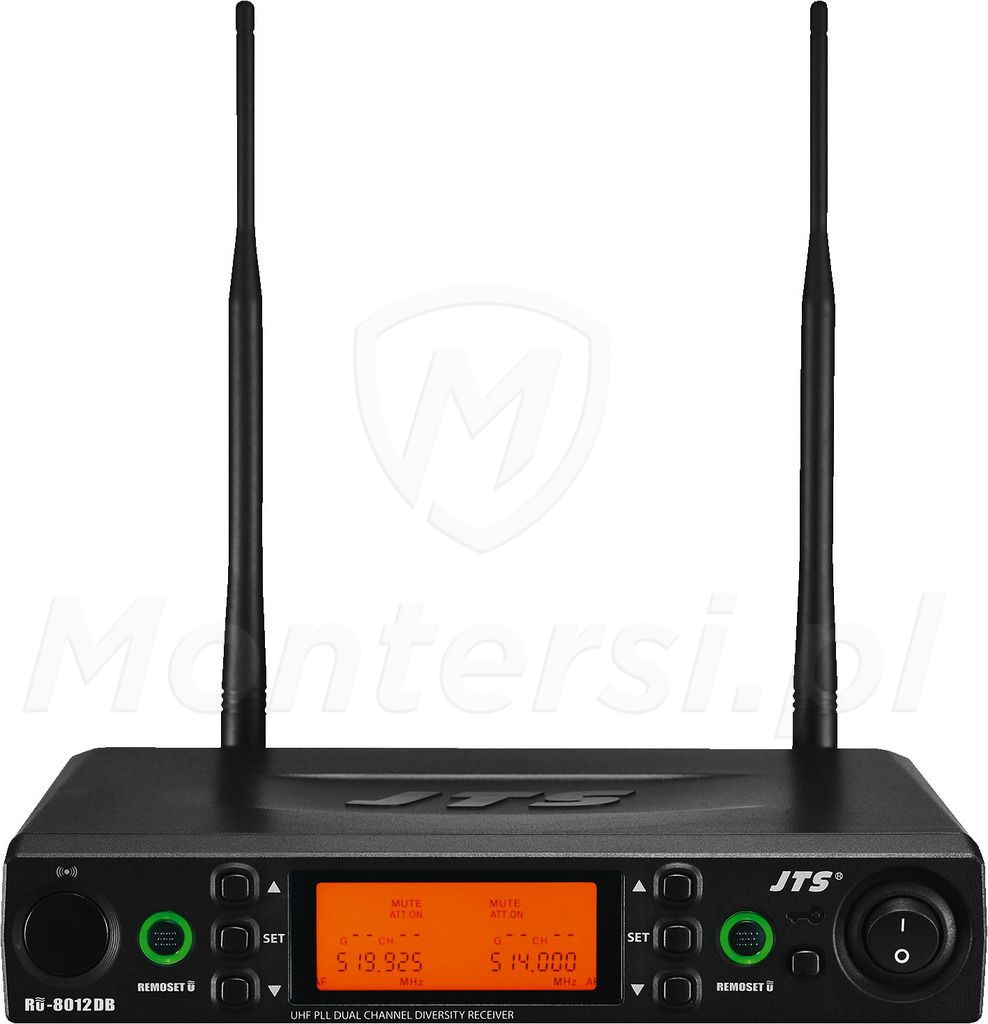 RU-8012DB/5 - Podwójny, szerokopasmowy odbiornik UHF