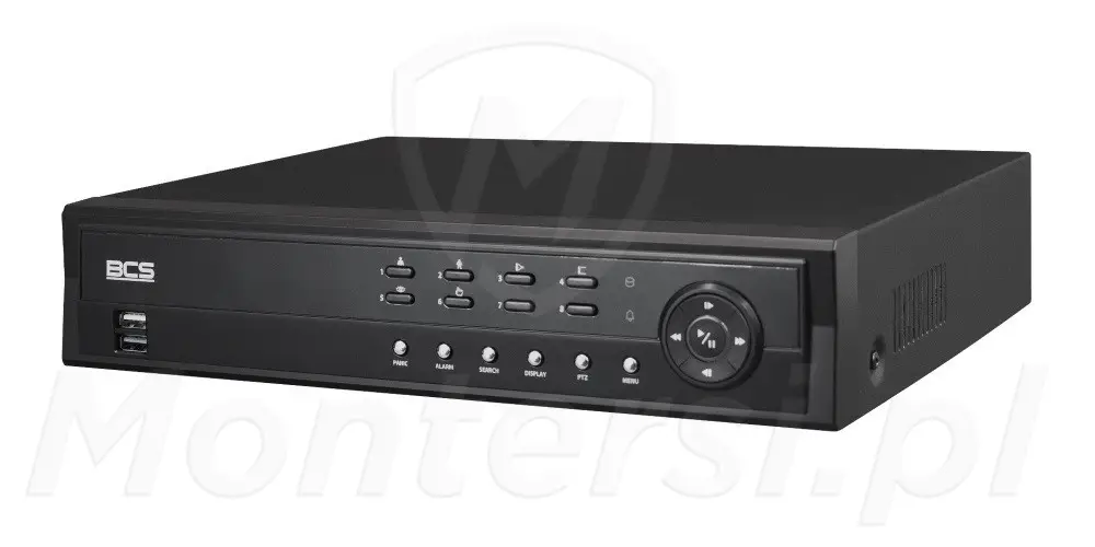 BCS-U-NVR0802-A-4K-8P(6TB) - 8-kanałowy rejestrator IP