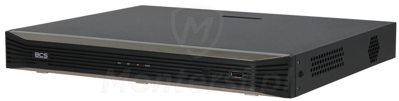 BCS-P-NVR0902-A-4K(4) - 9-kanałowy rejestrator IP, 16 Mpx, 320 Mb/s, H.265