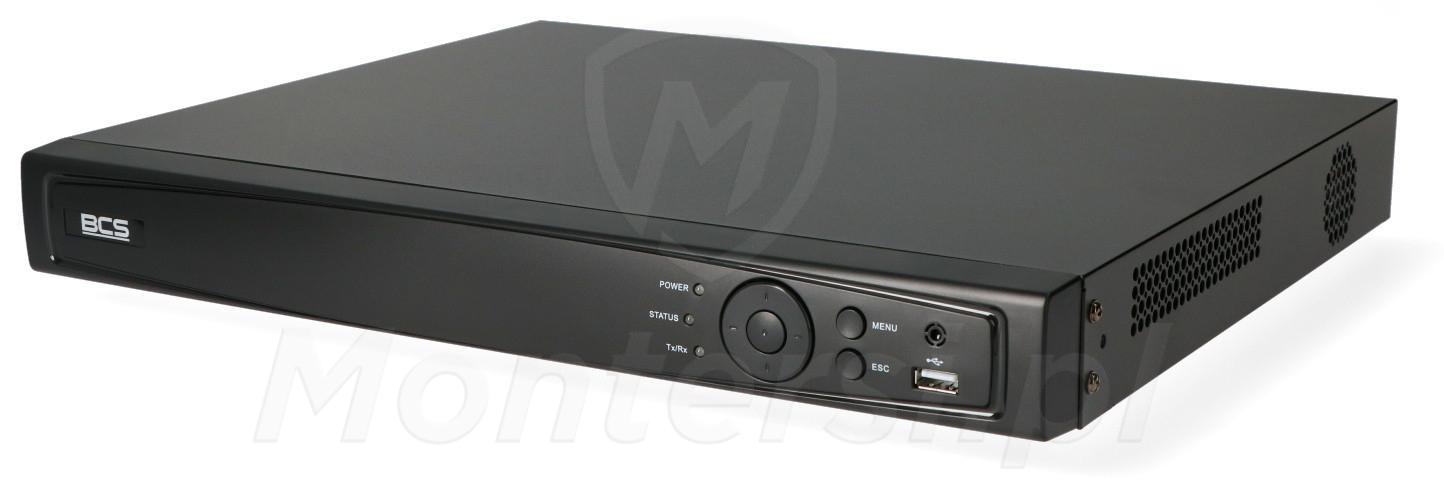 BCS-V-NVR0802-4K - 8-kanałowy rejestrator IP, 80Mb/s, 12Mpx
