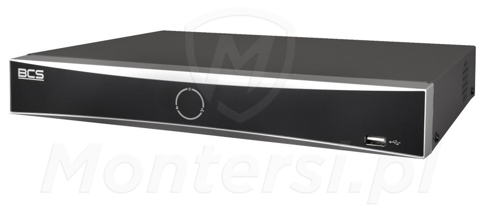 BCS-V-NVR1601-4KE(3) - 16-kanałowy rejestrator IP, 160 Mb/s, 12 Mpx BCS-V-NVR1601-4KE(3) - 16-kanałowy rejestrator IP, 160 Mb/s, 12 Mpx