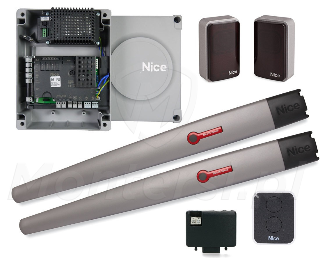 TOONA6024HSBDKCE ON2E - Zestaw do bramy skrzydłowej 6m/1450kg, HI-SPEED