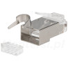 KRJS45/6ASLD - Wtyk RJ45 kat. 6A STP z prowadnicą