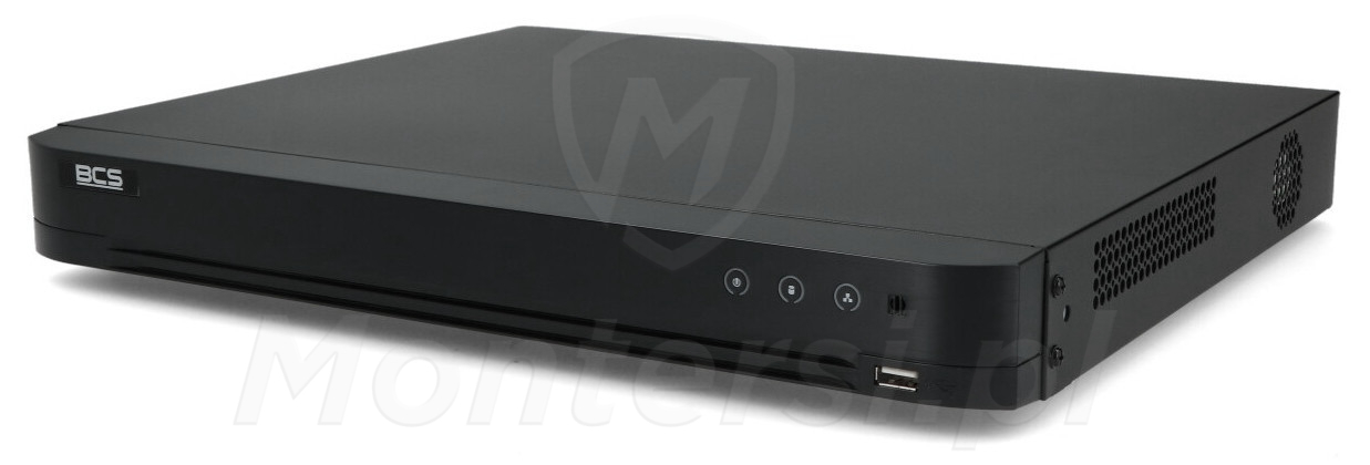 BCS-V-XVR1602-Ai - 16-kanałowy rejestrator 5 in 1 + 8 kanałów IP