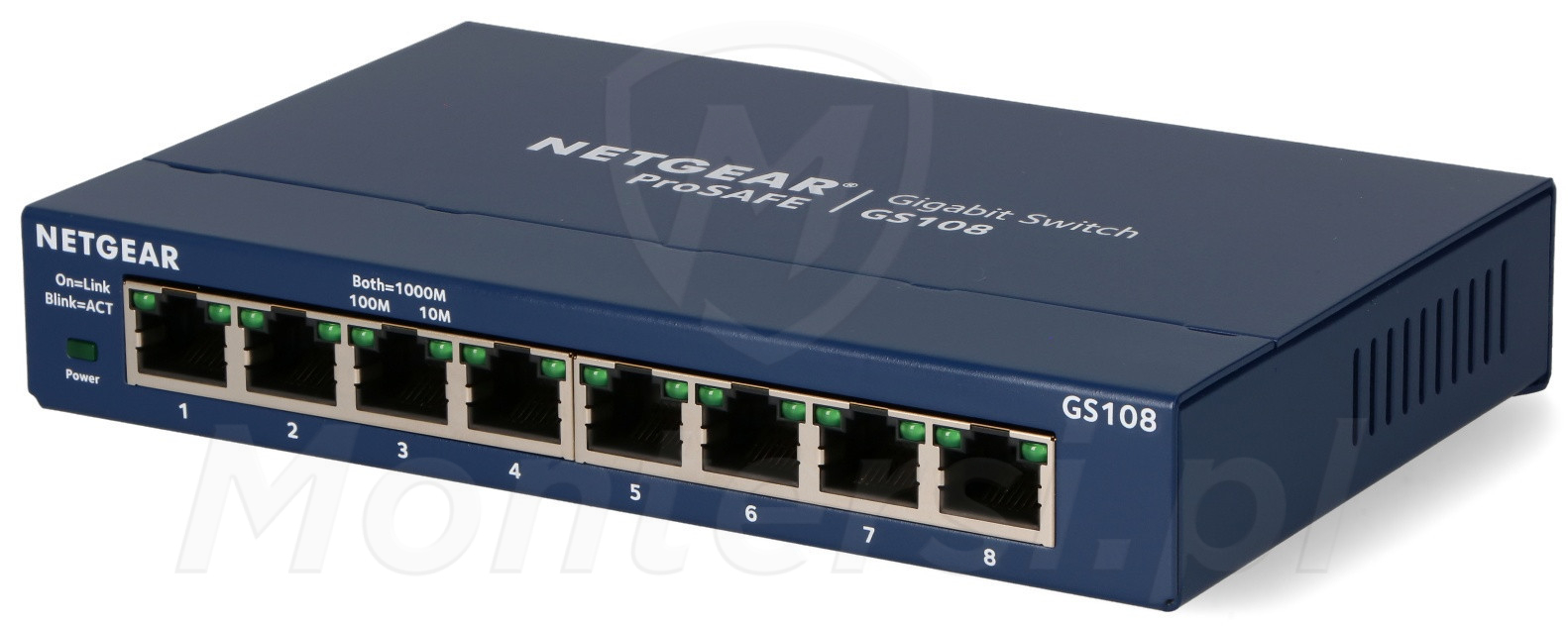 GS108GE - Gigabitowy 8-portowy switch GS108GE - Gigabitowy 8-portowy switch