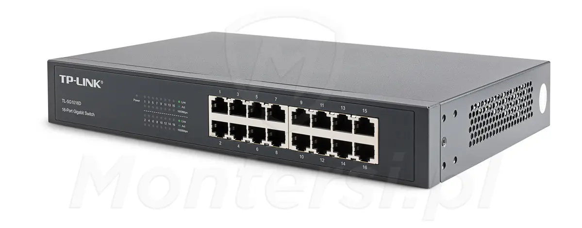 TL-SG1016D - Gigabitowy 16-portowy switch