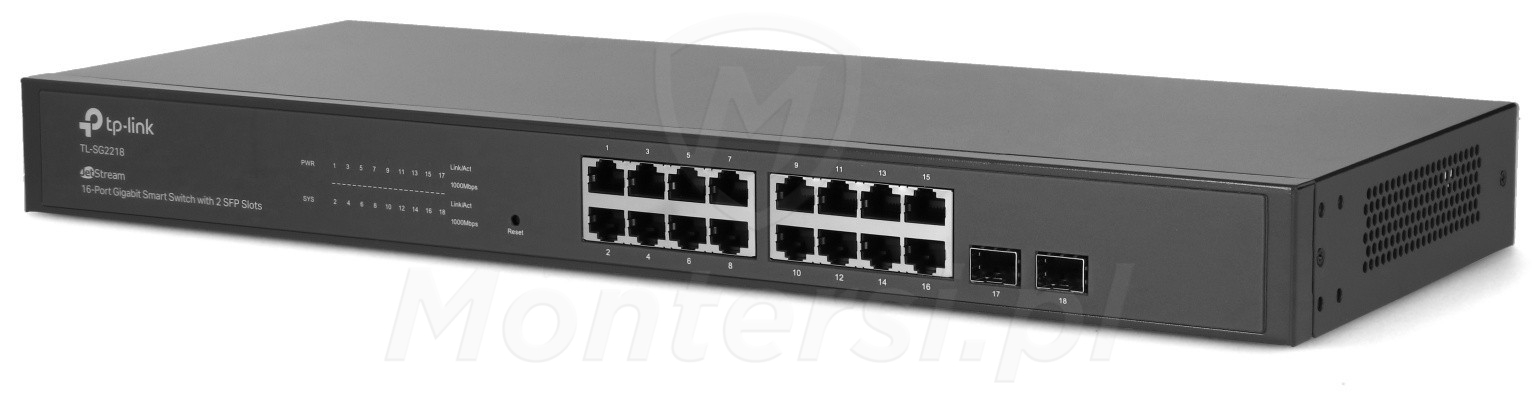 TL-SG2218 - Gigabitowy 18-portowy zarządzalny switch