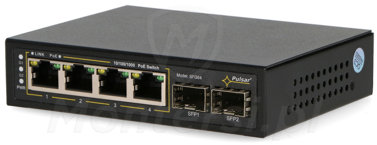 SFG64WP - 6-portowy switch PoE