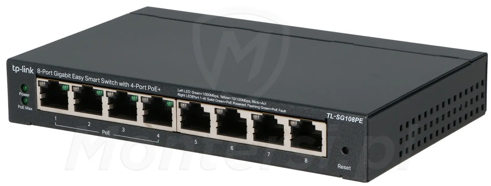 TL-SG108PE - Gigabitowy 8-portowy zarządzalny switch