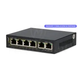 SG64 - 6-portowy switch PoE
