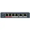 DS-3E0106HP-E - 6-portowy switch PoE