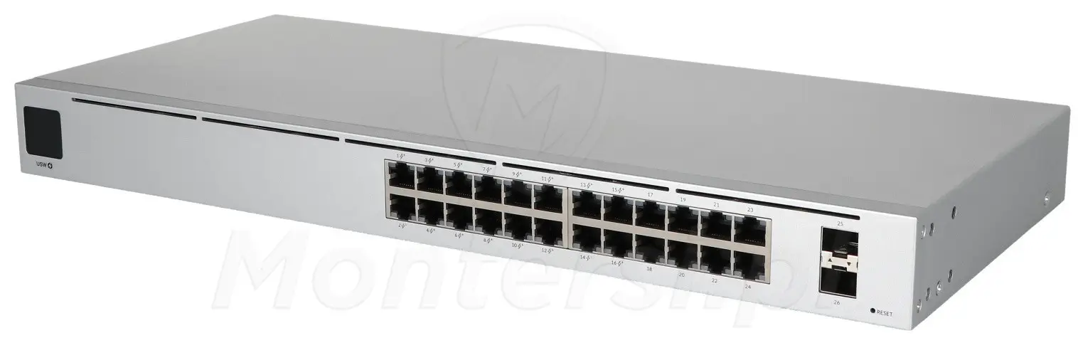 USW-24-POE - 26-portowy zarządzalny switch PoE