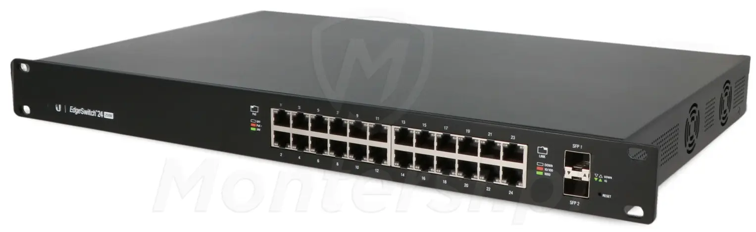 ES-24-250W - EdgeSwitch 24 portowy switch zarządzany 250W PoE UBIQUITI