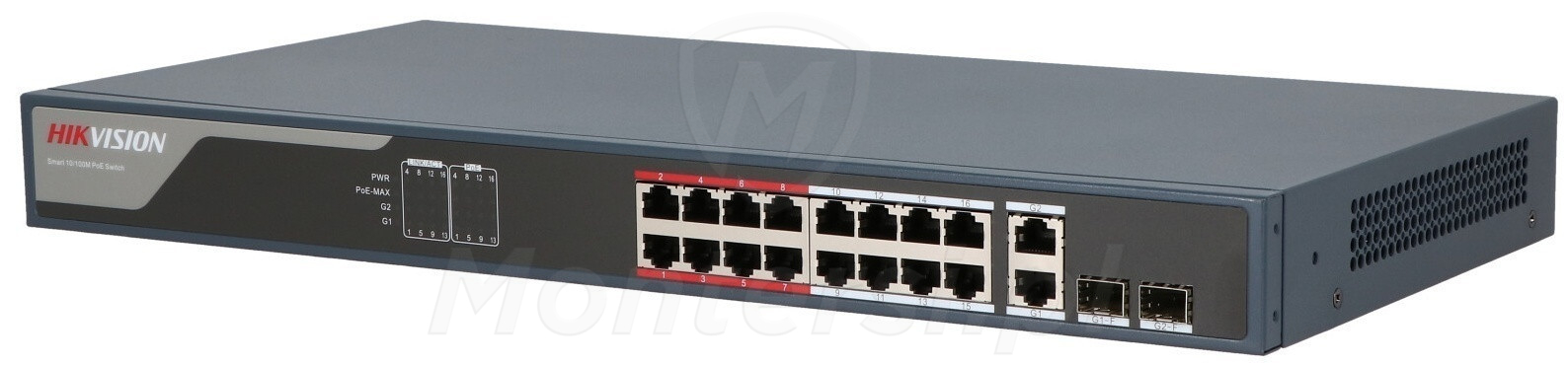 DS-3E1318P-EI(B) - 18-portowy zarządzalny switch PoE DS-3E1318P-EI(B) - 18-portowy zarządzalny switch PoE