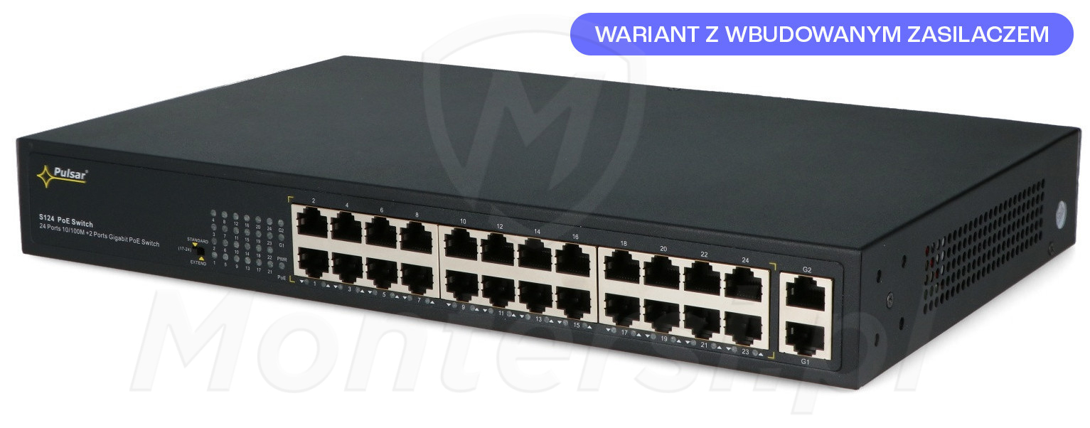 S124 - 26-portowy switch PoE S124 - 26-portowy switch PoE