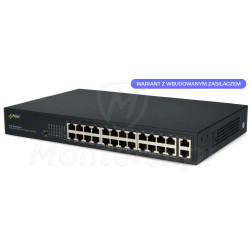 S124 - 26-portowy switch PoE