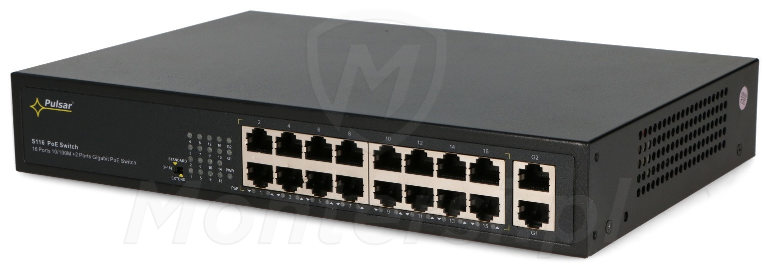 S116WP - 18-portowy switch PoE S116WP - 18-portowy switch PoE