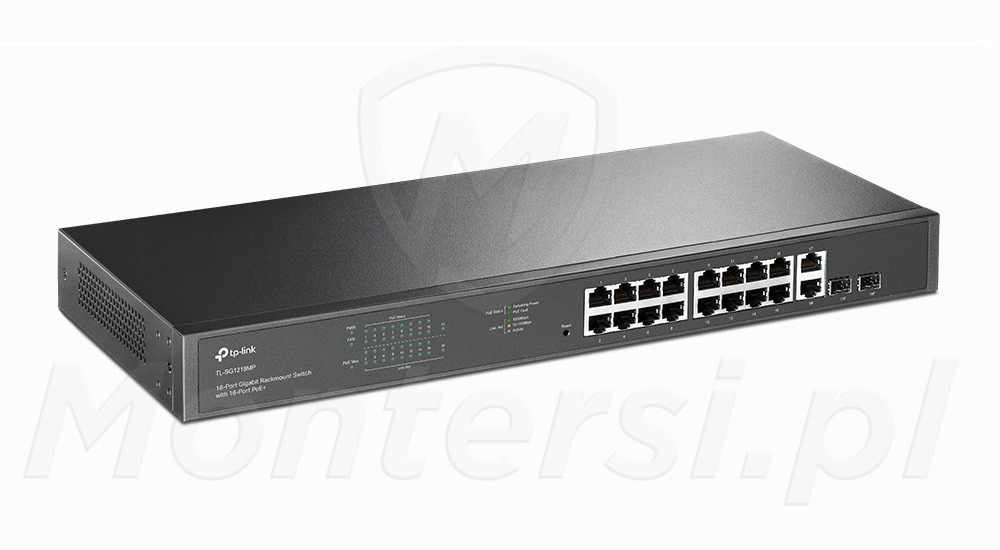 TL-SG1218MP - 18-portowy switch PoE