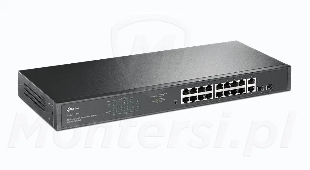 TL-SG1218MP - 18-portowy switch PoE TL-SG1218MP - 18-portowy switch PoE