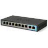 BCS-B-SP0802G - 10-portowy switch PoE, 8 BCS-B-SP0802G - 10-portowy switch PoE, 8