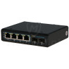 ISFG64-BT - 6-portowy switch, 4x PoE at/af/bt GE, 2x UPLINK SFP