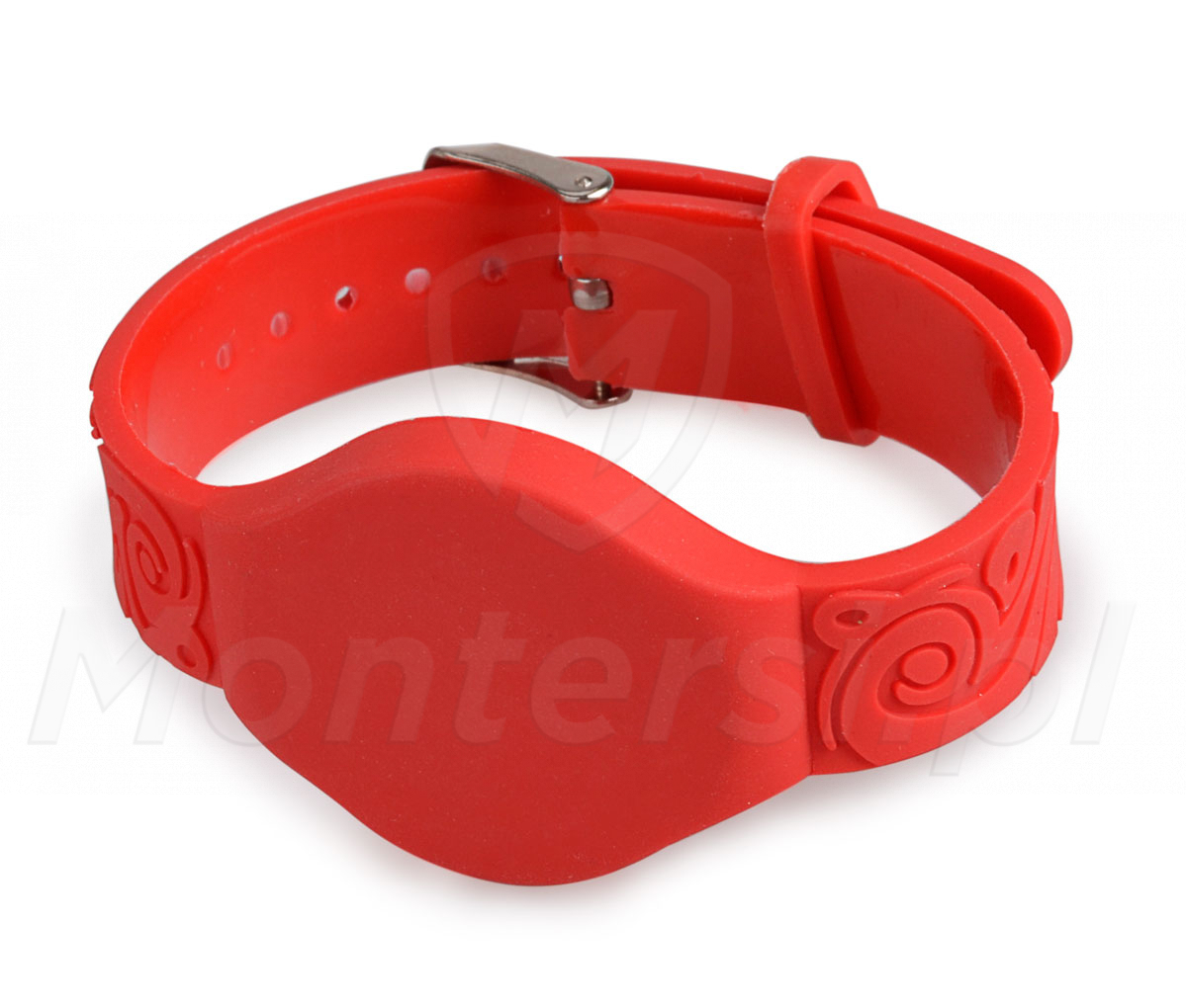 WH006 - Zegarek basenowy Unique 125 kHz - Czerwony