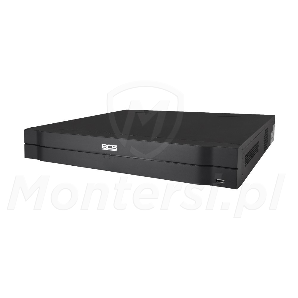 BCS-L-NVR3204-A-4K - 32-kanałowy rejestrator IP, 32 Mpx, 384 Mb/s, ARTR, PoS