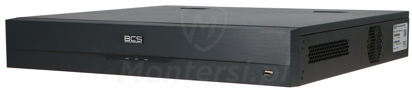 BCS-L-NVR6404-A-4K - 64-kanałowy rejestrator IP, 32 Mpx, 384 Mb/s, ARTR, PoS