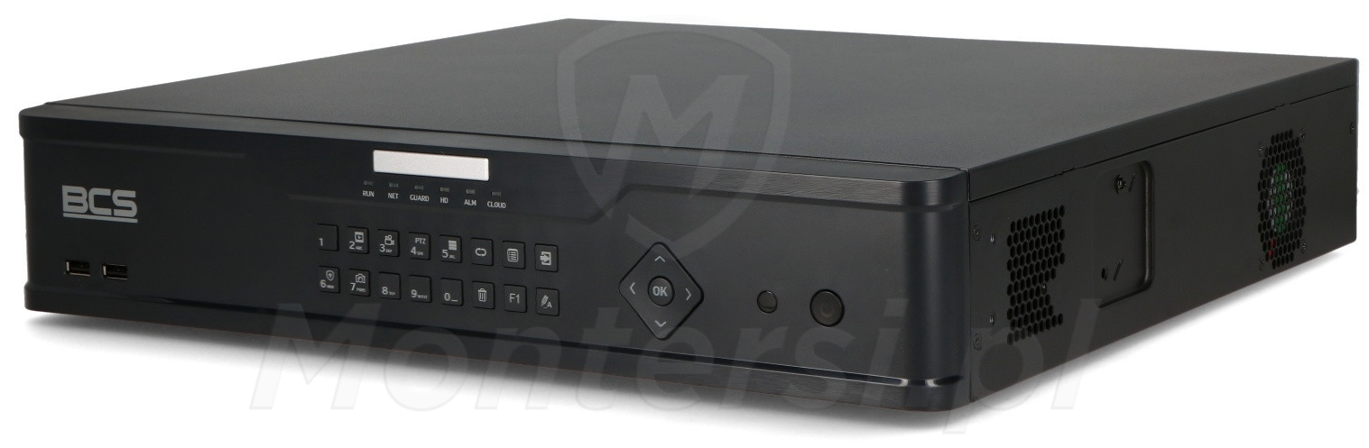 BCS-P-NVR3204R-A-4K-III - 32-kanałowy rejestrator IP, 12 Mpx, 384 Mb/s, H.265