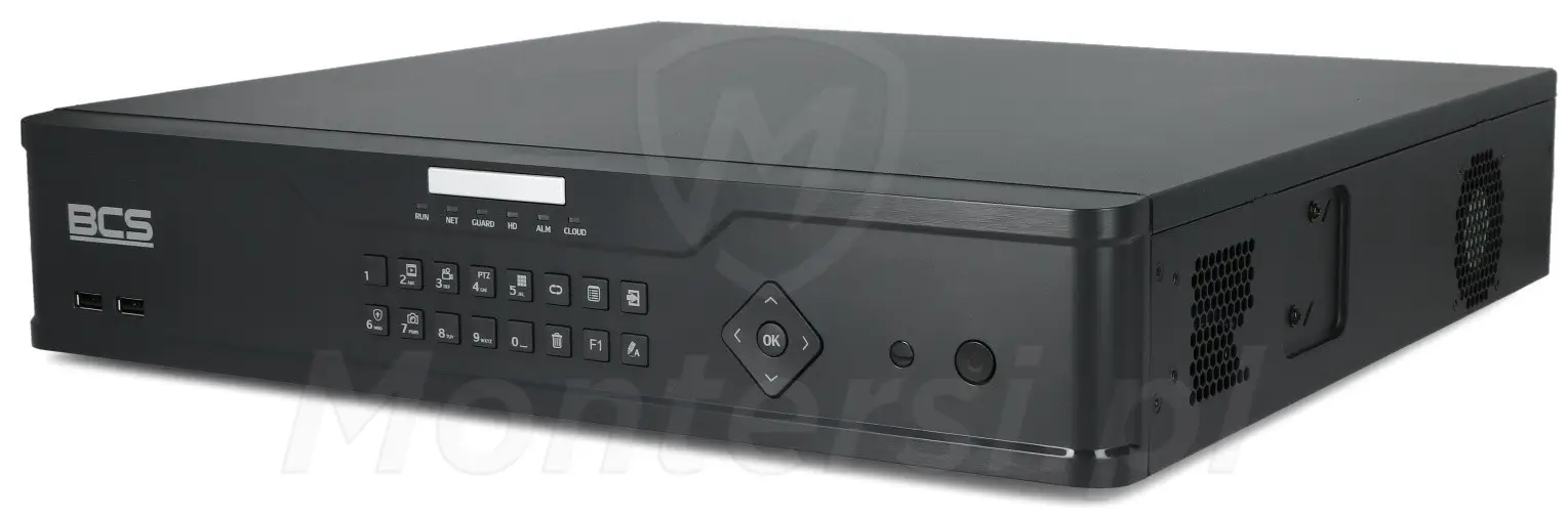 BCS-P-NVR3208R-A-4K-III - 32-kanałowy rejestrator IP, 12 Mpx, 384 Mb/s, RAID, H.265