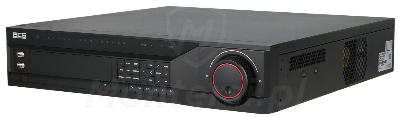 BCS-L-NVR3208-A-4K - 32-kanałowy rejestrator IP, 32 Mpx, 384 Mb/s, ARTR, PoS, RAID BCS-L-NVR3208-A-4K - 32-kanałowy rejestrator IP, 32 Mpx, 384 Mb/s, ARTR, PoS, RAID