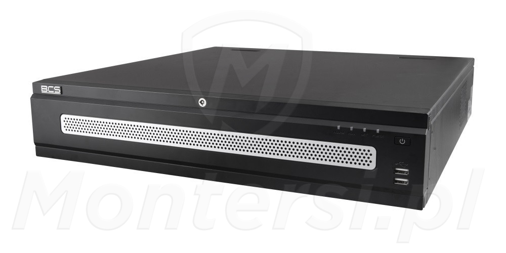 BCS-L-NVR12808XR-A-4K-Ai(2) - 128-kanałowy rejestrator IP